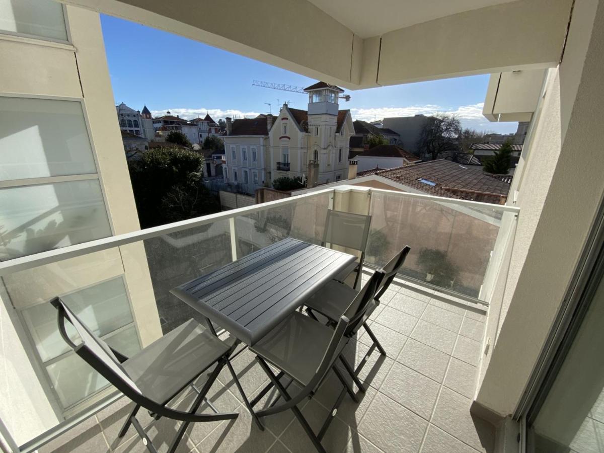 Studio Neuf En Front De Mer Avec Terrasse Et Parking, Ideal Pour 3 Personnes - Fr-1-474-147 Arcachon Kültér fotó