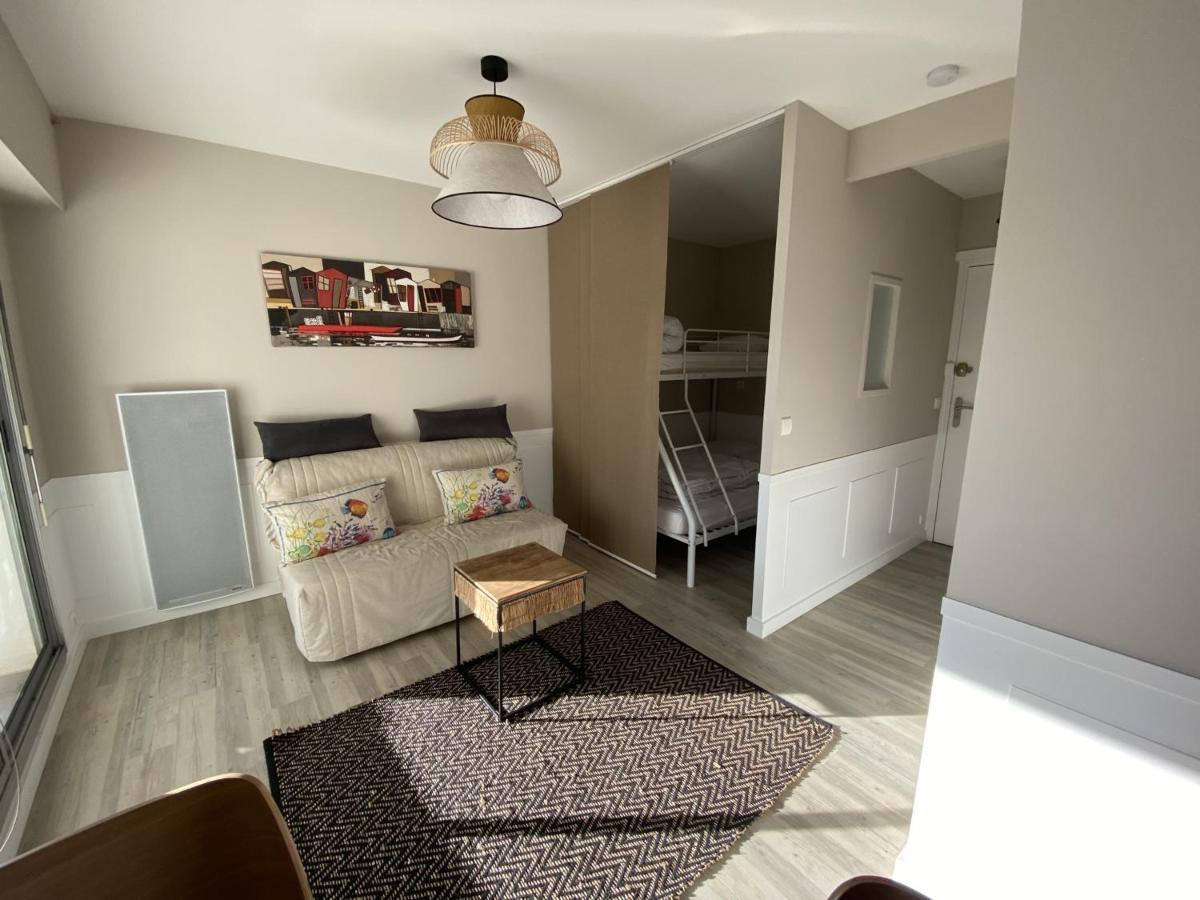 Studio Neuf En Front De Mer Avec Terrasse Et Parking, Ideal Pour 3 Personnes - Fr-1-474-147 Arcachon Kültér fotó