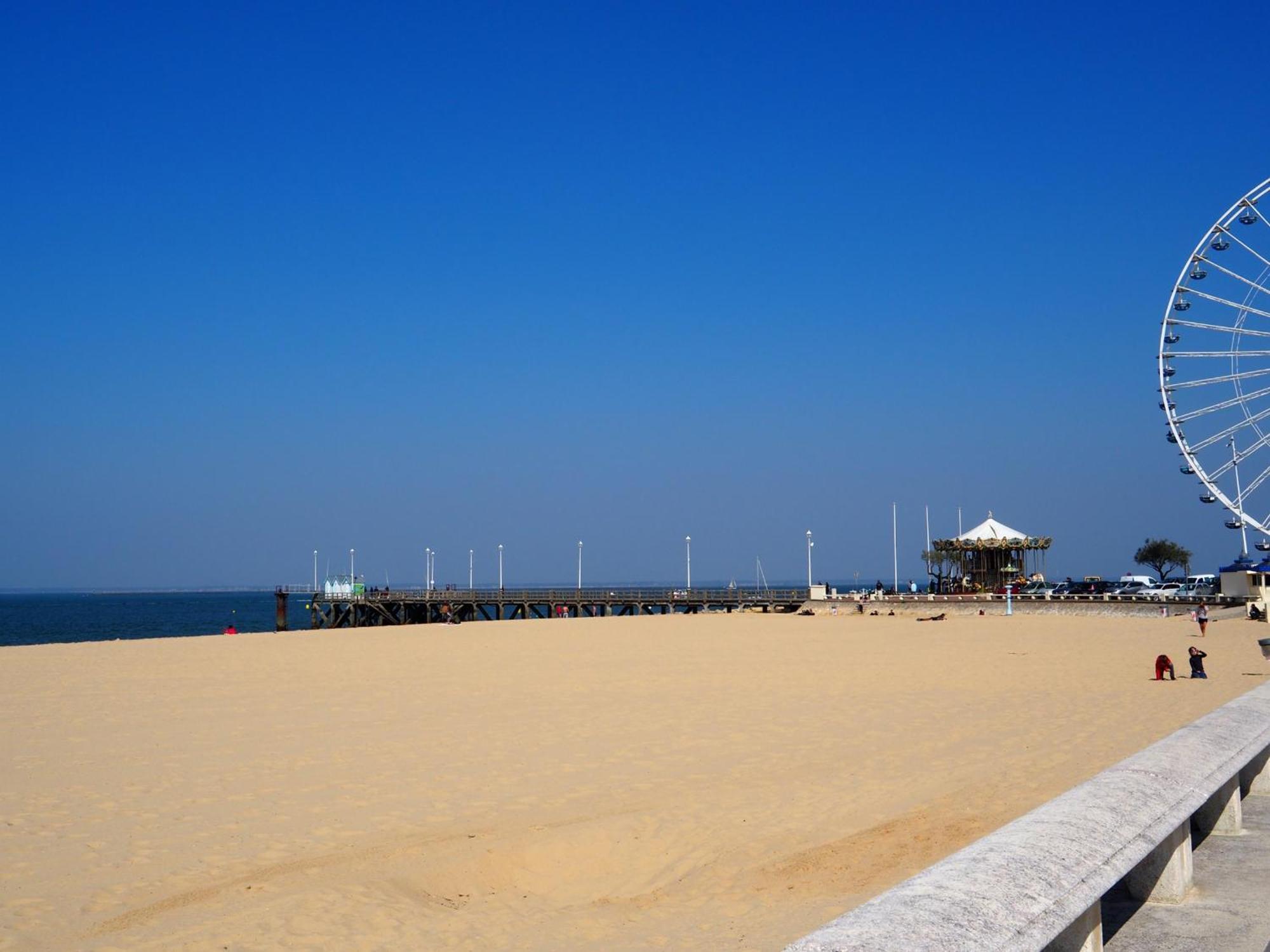 Studio Neuf En Front De Mer Avec Terrasse Et Parking, Ideal Pour 3 Personnes - Fr-1-474-147 Arcachon Kültér fotó