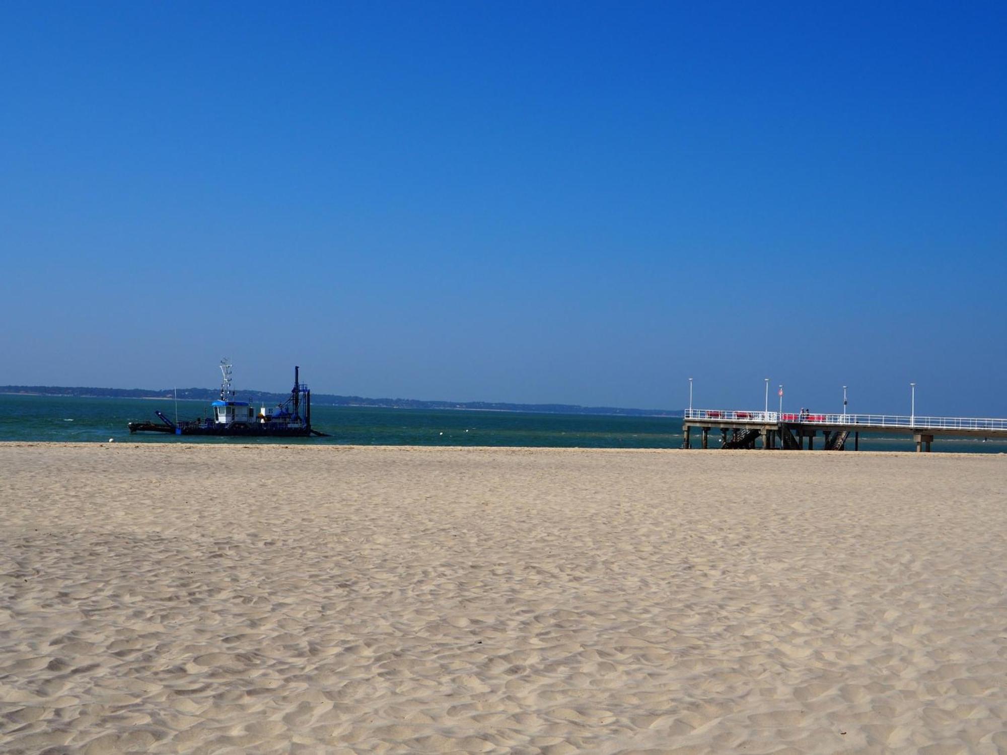 Studio Neuf En Front De Mer Avec Terrasse Et Parking, Ideal Pour 3 Personnes - Fr-1-474-147 Arcachon Kültér fotó